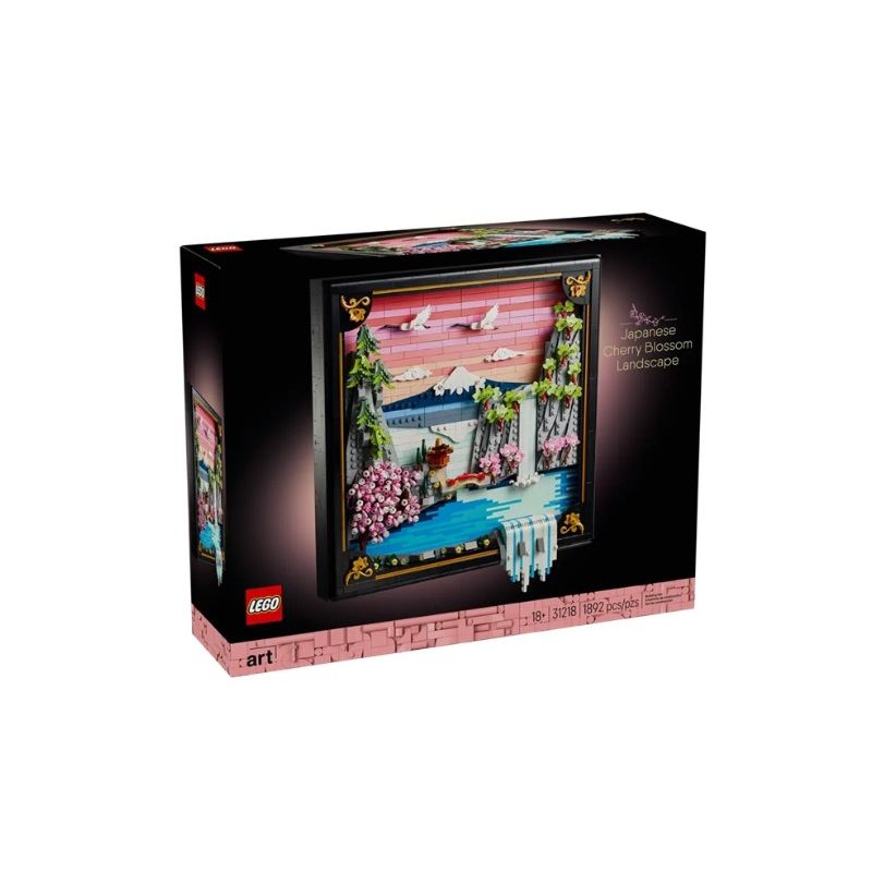 LEGO 31218 ART PAESAGGIO GIAPPONESE CON CILIEGI FIORITI GENNAIO 2026 2027