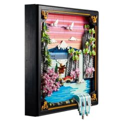 LEGO 31218 ART PAESAGGIO GIAPPONESE CON CILIEGI FIORITI GENNAIO 2026 2027