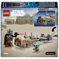 LEGO 75436 STAR WARS SPEEDER BIKE DEL MANDALORIANO E DI GROGU GENNAIO 2026 2027