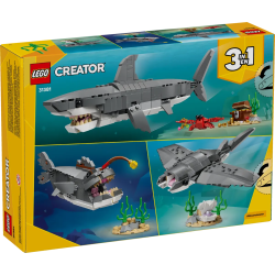 LEGO 31381 CREATOR SQUALO CON SCRIGNO DEL TESORO GENNAIO 2026 2027