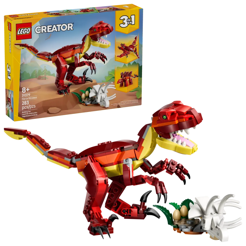 LEGO 31379 CREATOR FEROCE DINOSAURO GENNAIO 2026