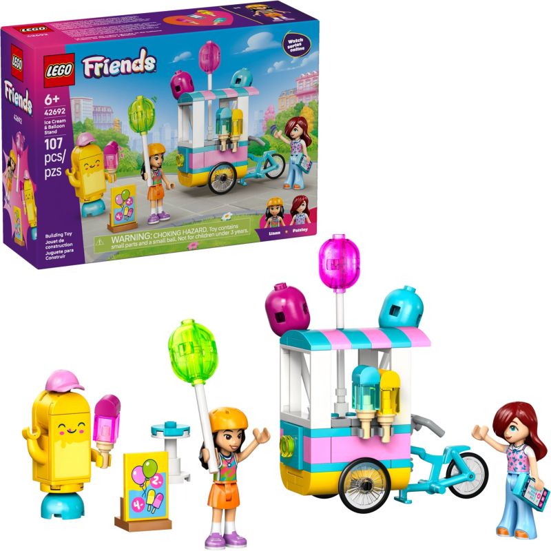 LEGO 42692 FRIENDS BANCARELLA DEI GELATI CON PALLONCINI GENNAIO 2026 2027