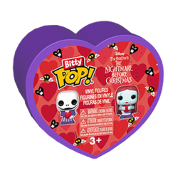 FUNKO BITTY POP NIGHTMARE BEFORE CHRISTMAS EASTER EGG  VINYL FIGURE DISPLAY 24 PEZZI 87812