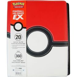 ULTRA PRO 9 POCKET PREMIUM PRO BINDER POKEMON POKEBALL (E-85316) - DT011867