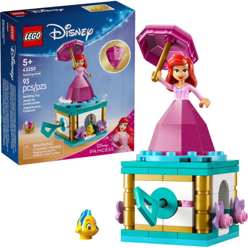 LEGO 43259 DISNEY PRINCESS ARIEL BALLERINA GENNAIO 2025 2026