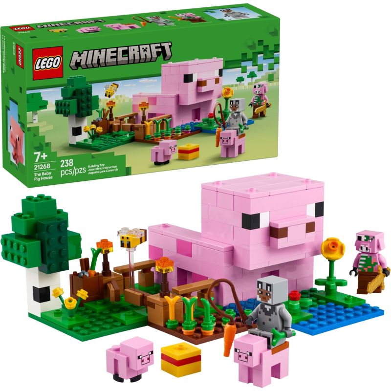 LEGO 21268 MINECRAFT LA CASA DEL MAIALINO GENNAIO 2024 2025 2026