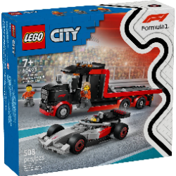 LEGO 60493 CITY Display Truck F1 con auto da corsa Audi F1 MARZO 2026