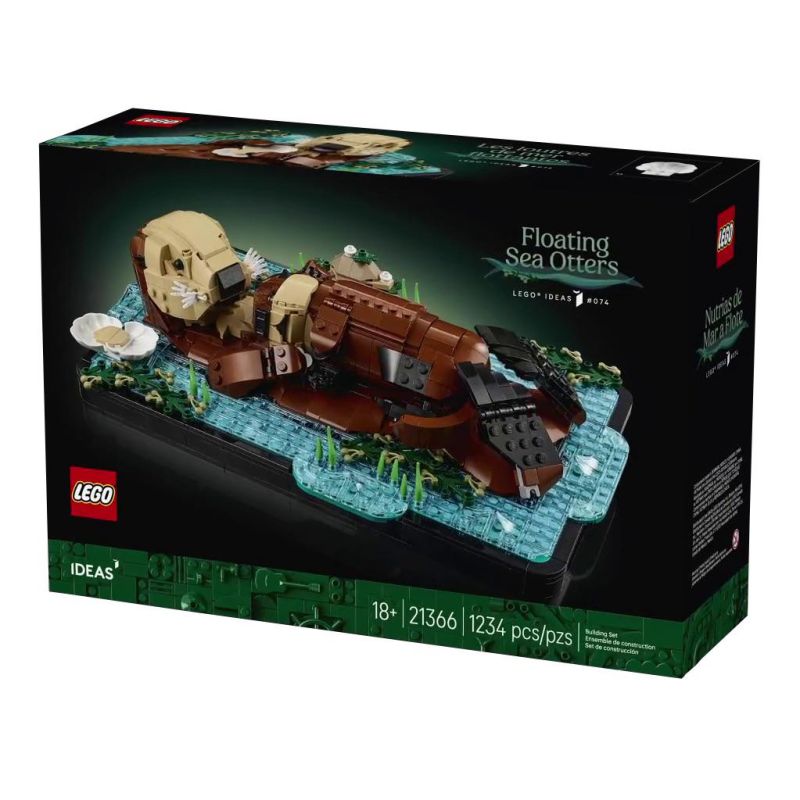 LEGO  21366 IDEAS LONTRA MARINA MARZO 2026