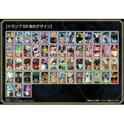 One piece 52 Carte da Gioco Poker PLAYING CARDS WORST GENERATION 1ST EDITION