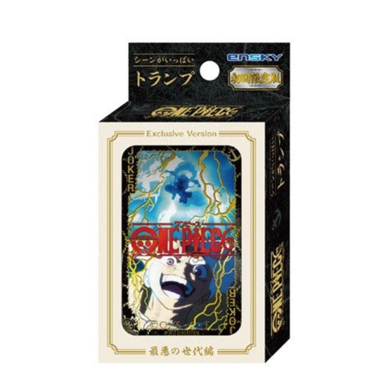 One piece 52 Carte da Gioco Poker PLAYING CARDS WORST GENERATION 1ST EDITION