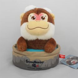 Peluche Scimmia delle nevi Nagano Japan 18 cm