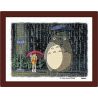 Il mio vicino Totoro Rain Bus Stop Bean Puzzle 150pz Puzzle 7,6x10,2cm Studio Ghibli