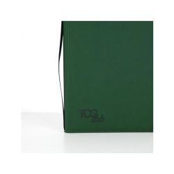 ALBUM 624 CARTE TcgLab 12-Pocket Trading card binder with zipper verde foresta zip gialla
