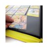 ALBUM 468 CARTE TcgLab 9-Pocket Trading card binder with zipper nero - zip gialla