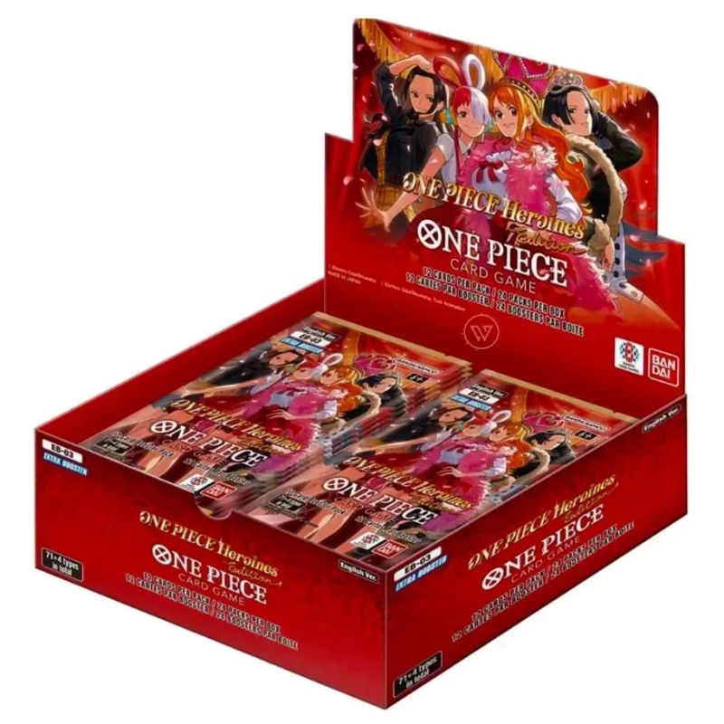 BANDAI ONE PIECE CARD GAME HEROINES EDITION EB-03 ENG