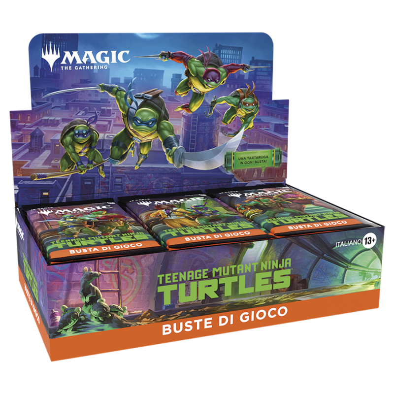 MAGIC TEENAGE MUTANT NINJA TURTLES PLAY BOOSTER ITA
