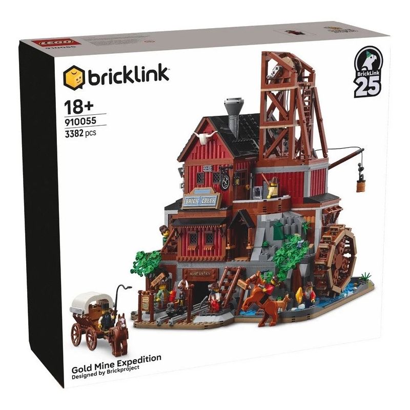 LEGO 910055 BRICKLINK SPEDIZIONE NELLA MINIERA D'ORO