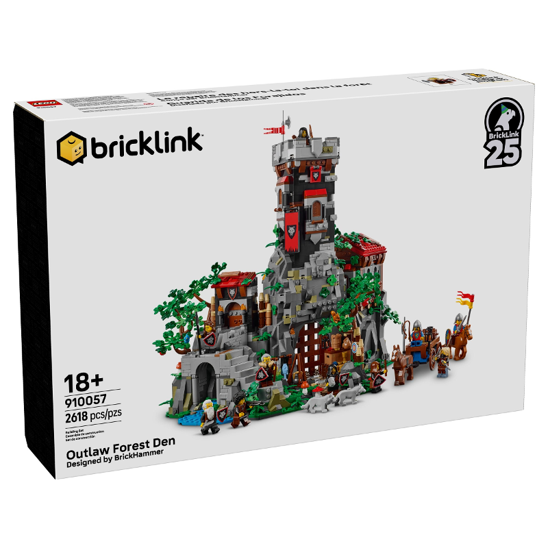 LEGO 910057 BRICKLINK COVO DEI FUORILEGGE NELLA FORESTA