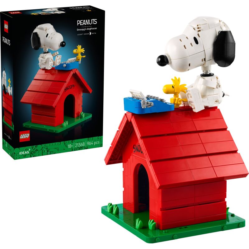 LEGO 21368 IDEAS Peanuts: la cuccia di Snoopy GIUGNO 2026
