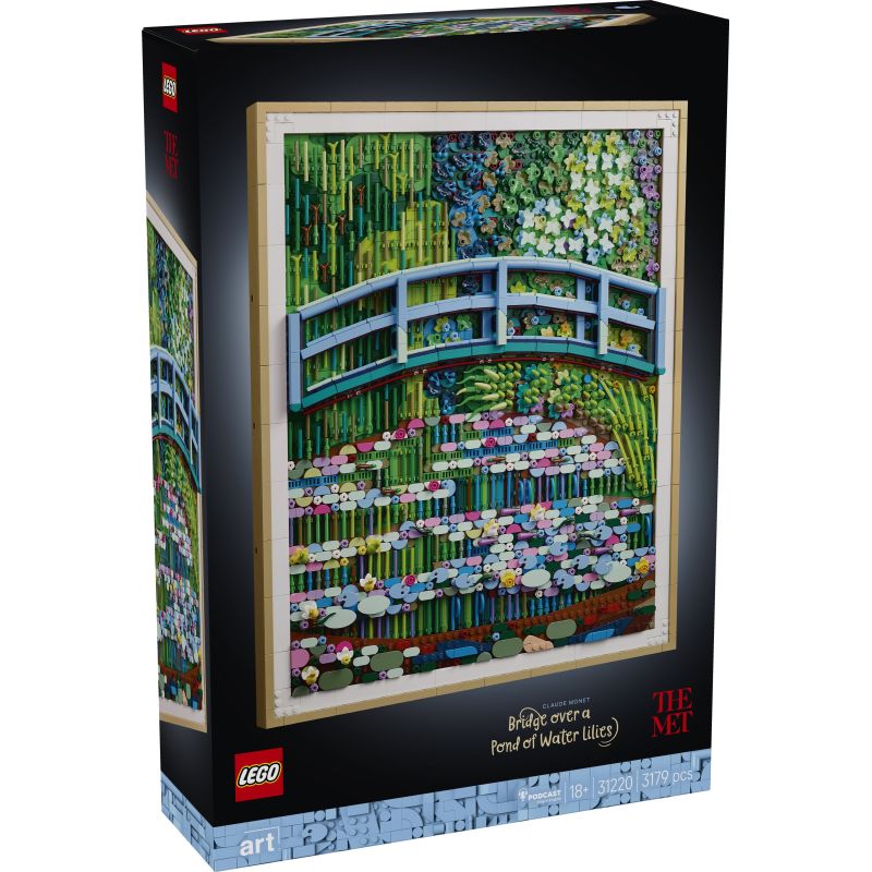 LEGO 31220 ART Claude Monet - Lo stagno delle ninfee MAGGIO 2026
