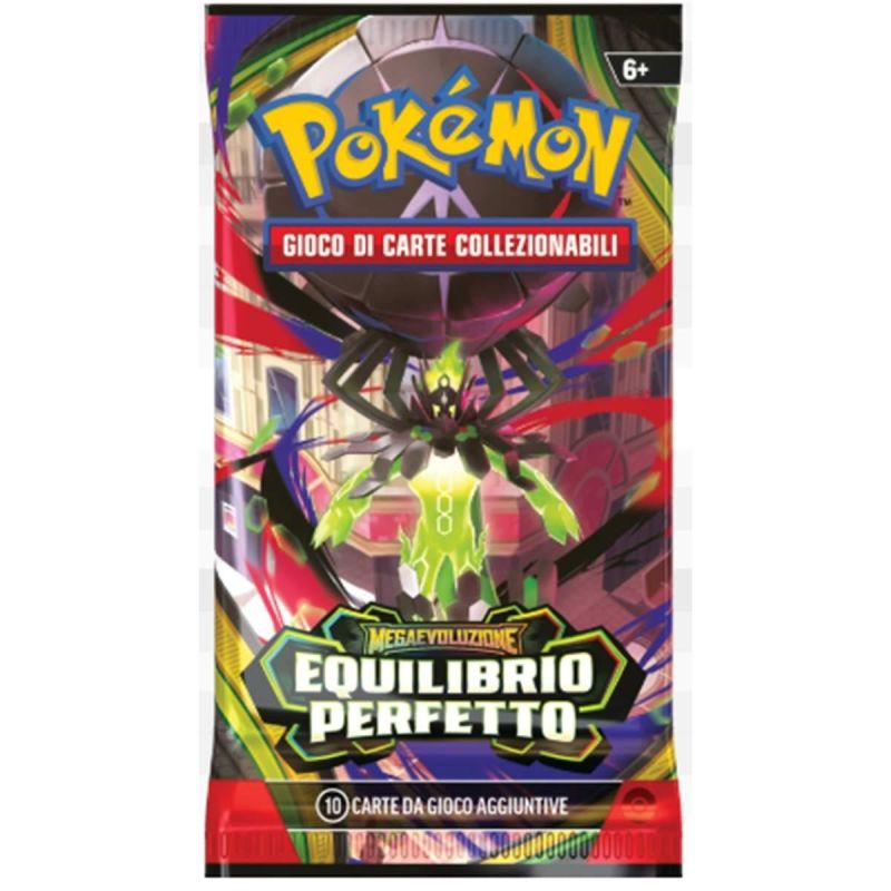 POKEMON M3 MEGAEVOLUZIONE EQUILIBRIO PERFETTO SINGOLA BUSTINA DA 10 CARTE