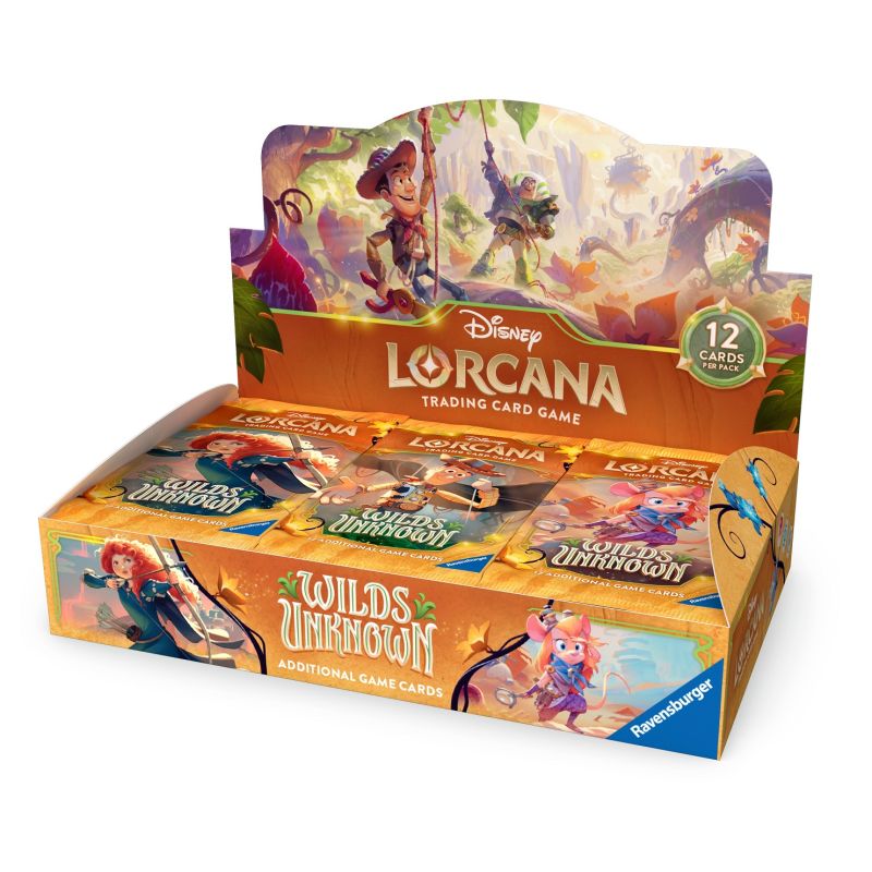LORCANA - BOX 24 BUSTE - WILDS UNKNOWN ENG - SET 12