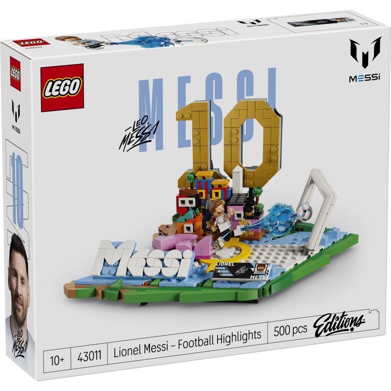 LEGO 43011 EDITIONS SPORTS Lionel Messi – Highlights calcistici MAGGIO 2026