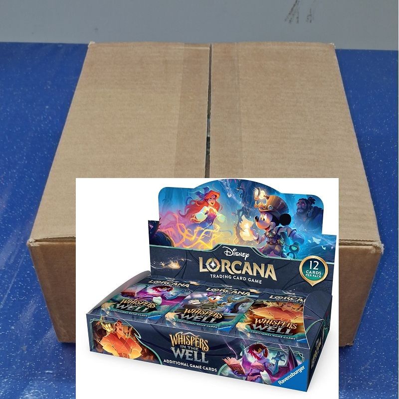 LORCANA CASE 4 BOX WHISPERS IN THE WELL  - ENG CHIUSO SIGILLATO