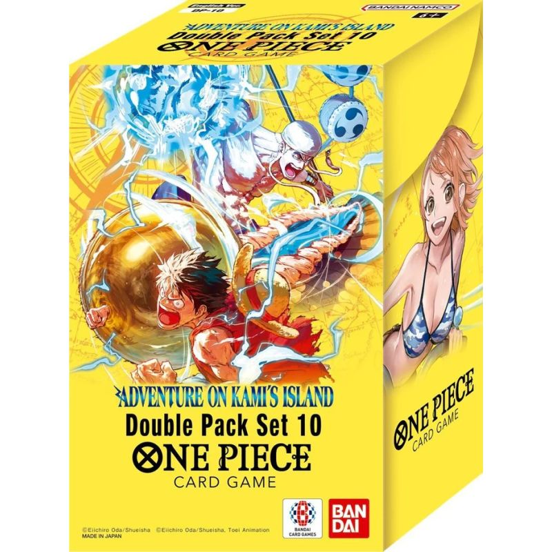 ONE PIECE CARD GAME DOUBLE PACK SET VOL. 10 ADVENTURE ON KAMI'S ISLAND DP-10