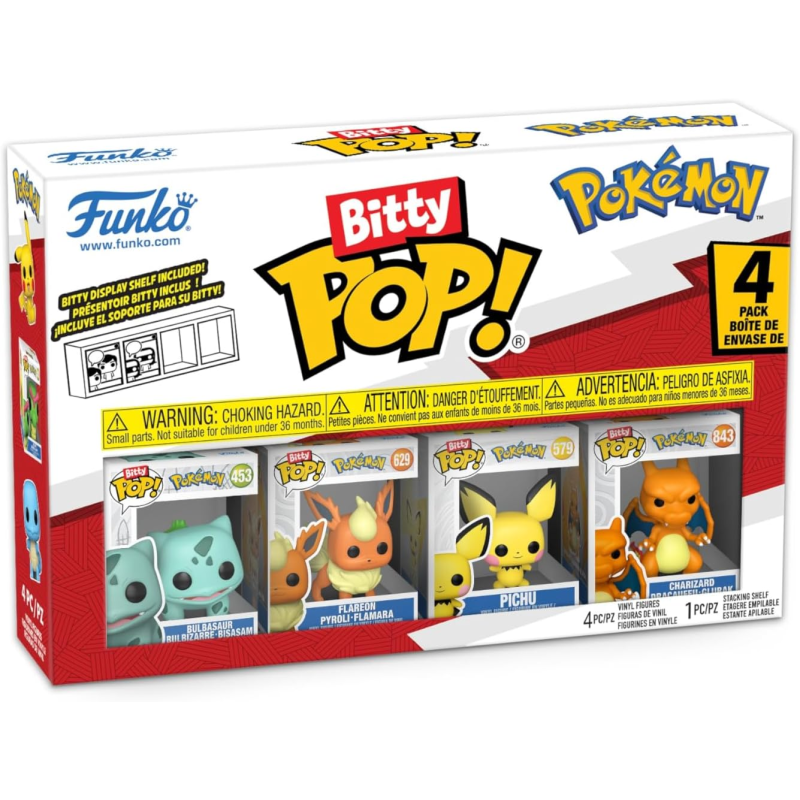 FUNKO BITTY POP POKEMON BULBASAUR  VINYL FIGURE - 4 PZ 81134