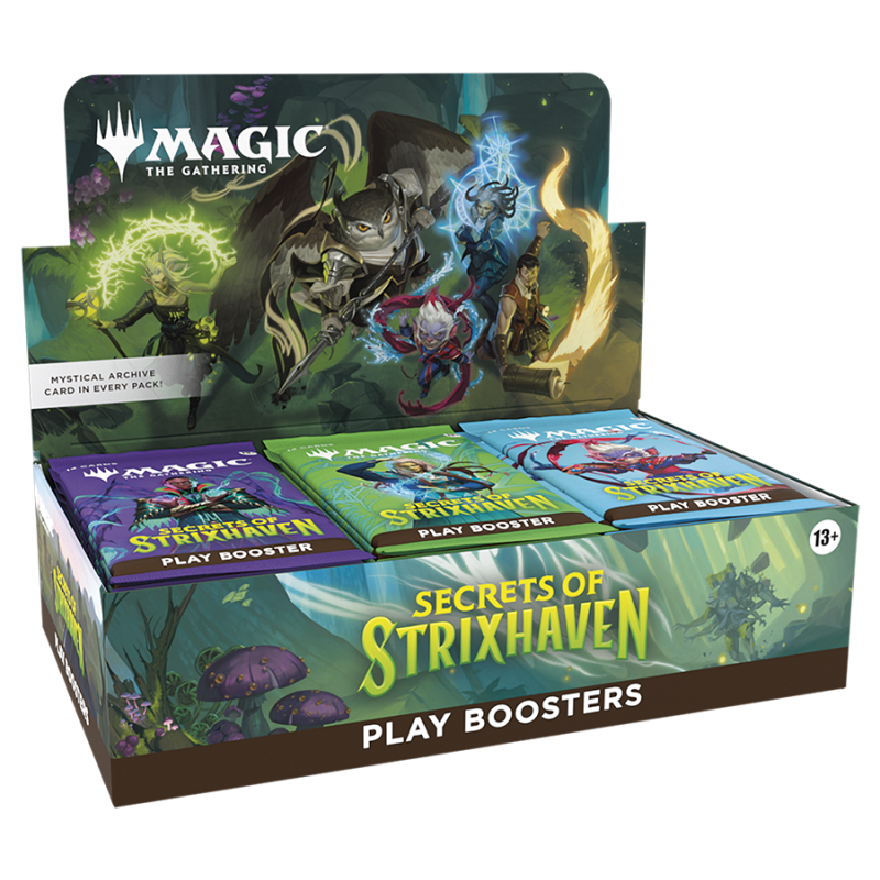 MAGIC SECRETS OF STRIXHAVEN PLAY BOOSTER ENG BOX 12 BUSTE
