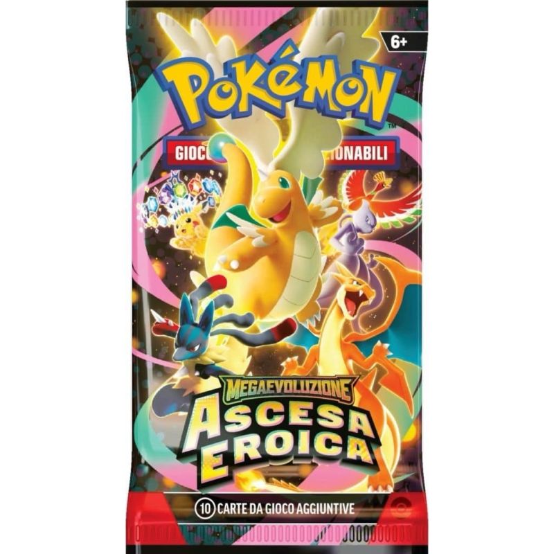 POKEMON ASCESA EROICA ITA SINGOLA BUSTINA