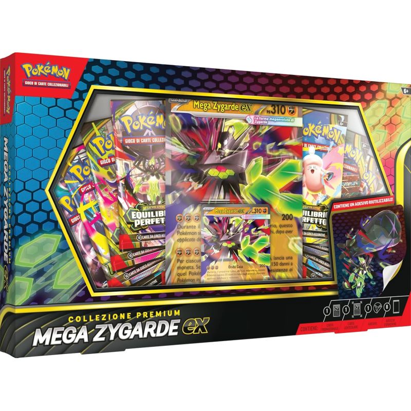 POKEMON COLLEZIONE MEGA ZYGARDE EX ITA