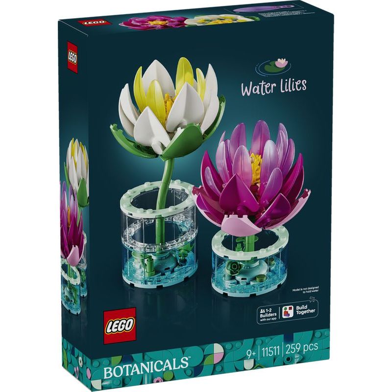 LEGO 11511 BOTANICALS NINFEE GIUGNO 2026 2027 2028