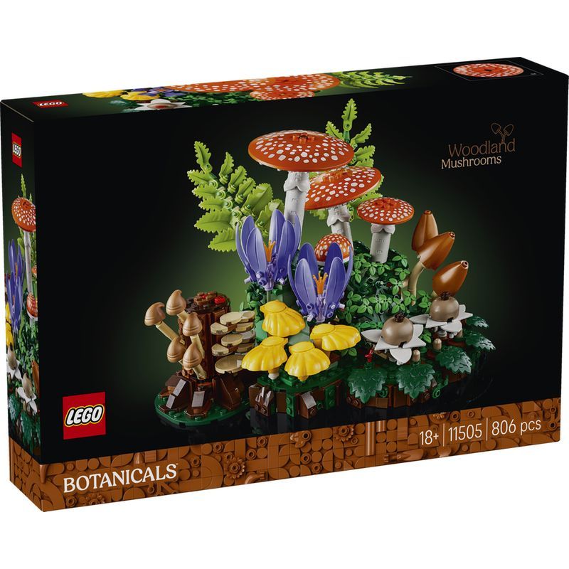 LEGO 11505 BOTANICALS FUNGHI DEL BOSCO GIUGNO 2026 2027 2028