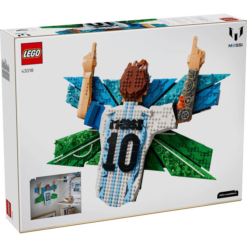 LEGO 43018 EDITIONS SPORTS LIONEL MESSI CELEBRAZIONE GIUGNO 2026