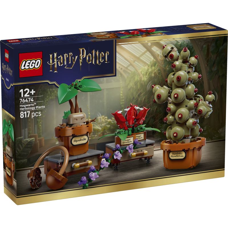 LEGO 76474 HARRY POTTER PIANTE DI ERBOLOGIA DI HOGWARTS GIUGNO 2026