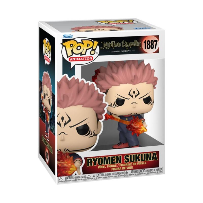 FUNKO POP 1887 RYOMEN SUKUNA JUJUTSU KAISEN VINYL FIGURE 9CM