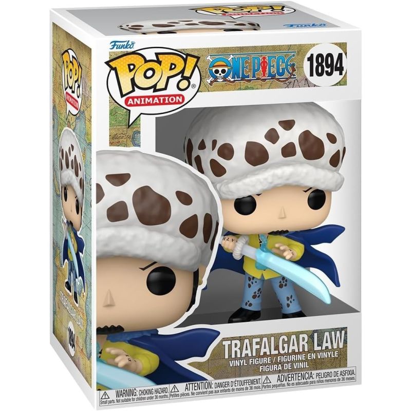 FUNKO POP 1894 TRAFALGAR LAW ONE PIECE VINYL FIGURE 9CM