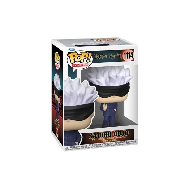 FUNKO POP 1114 SATORU GOJO JUJUTSU KAISEN VINYL FIGURE 9CM