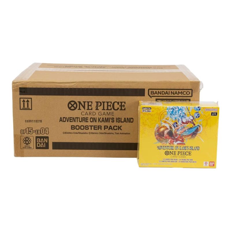 CASE One Piece Card Game OP-15 EB-04 OP15 - EB04 ADVENTURE ON KAMI'S ISLAND CHIUSO SIGILLATO