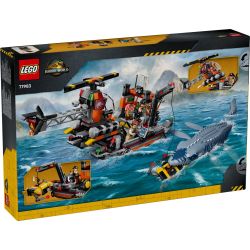 LEGO 77983 JURASSIC WORLD ATTACCO ALLA BARCA DEL DINOSAURO MOSASAURUS AGOSTO 2026