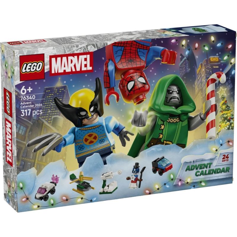 LEGO 76340 SUPER HEROES MARVEL CALENDARIO DELL’AVVENTO 2026 SETTEMBRE 2026