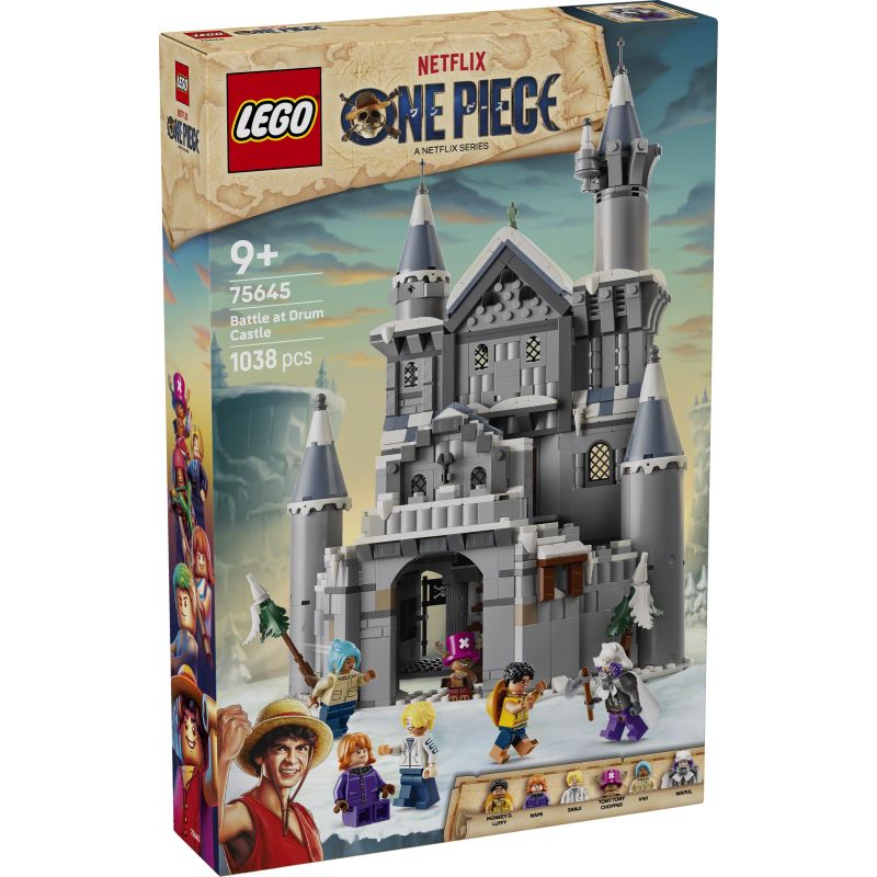 LEGO 75645 ONE PIECE BATTAGLIA AL CASTELLO DI DRUM AGOSTO 2026