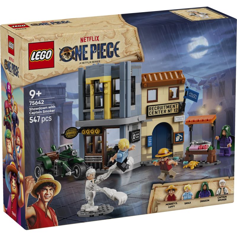LEGO 75642 ONE PIECE RESA DEI CONTI CON CAPITANO SMOKER AGOSTO 2026