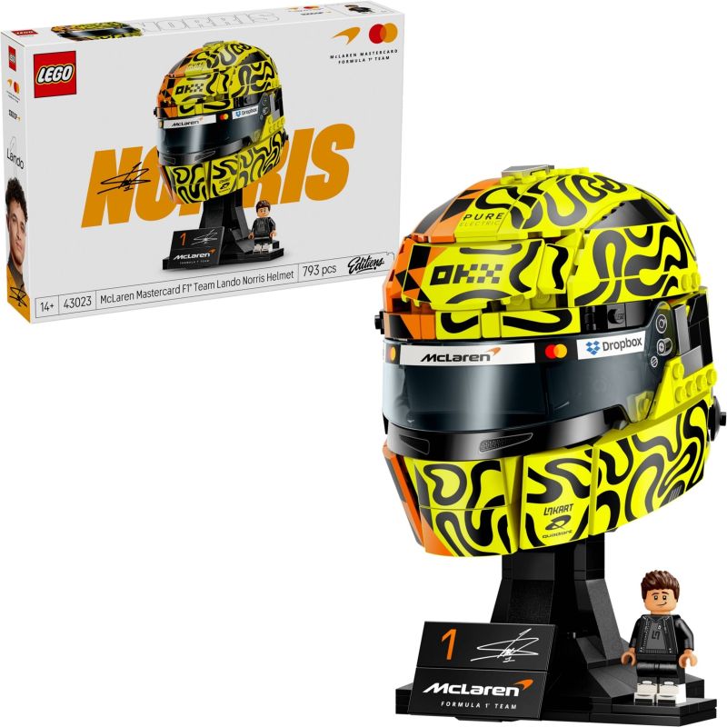 LEGO 43023 EDITIONS VEHICLES CASCO DI LANDO NORRIS SCUDERIA MCLAREN GIUGNO 2026