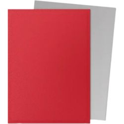AT-15072 DRAGON SHIELD 100 BUSTINE STANDARD - MATTE DUAL SLEEVES CRIMSON & SILVER