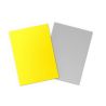 AT-15067 DRAGON SHIELD 100 BUSTINE STANDARD - MATTE DUAL SLEEVES YELLOW & SILVER