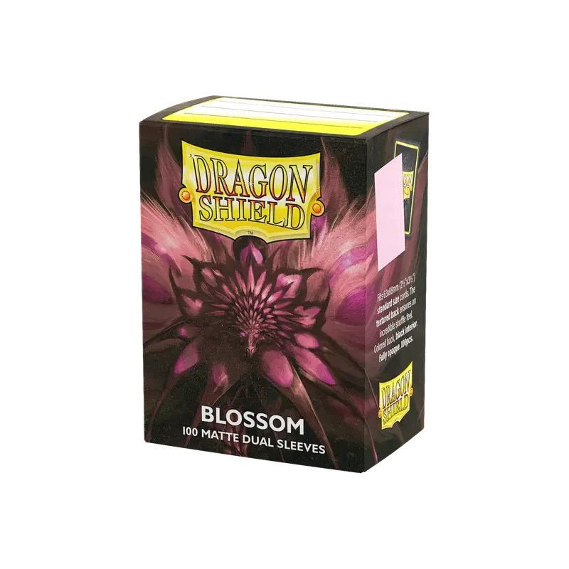 AT-15067 DRAGON SHIELD 100 BUSTINE STANDARD - BLOSSOM MATTE DUAL SLEEVES