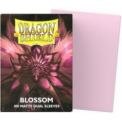 AT-15067 DRAGON SHIELD 100 BUSTINE STANDARD - BLOSSOM MATTE DUAL SLEEVES